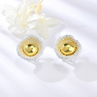 Picture of Multi-tone Plated Classic Stud Earrings Exclusive Online
