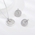 Picture of Impressive White Cubic Zirconia 2 Piece Jewelry Set with Low MOQ