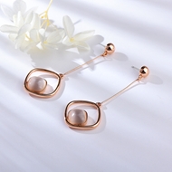 Show details for Classic Opal Dangle Earrings with 3~7 Day Delivery