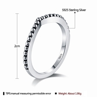 Picture of 925 Sterling Silver Small Fashion Ring in Exclusive Design