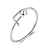 Picture of Fashionable Small 925 Sterling Silver Adjustable Bracelet