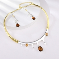 Picture of Big Gold Plated 2 Piece Jewelry Set with Fast Shipping