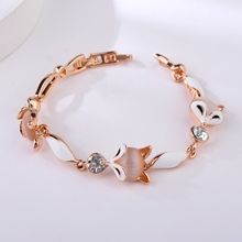 Show details for Brand New Rose Gold Plated Concise Bracelets
