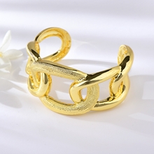 Show details for Staple Big Gold Plated Fashion Bangle