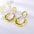 Picture of Featured Gold Plated Zinc Alloy Dangle Earrings with Full Guarantee