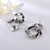 Picture of Zinc Alloy Platinum Plated Dangle Earrings with Unbeatable Quality