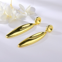Show details for Eye-Catching Gold Plated Big Dangle Earrings with Member Discount