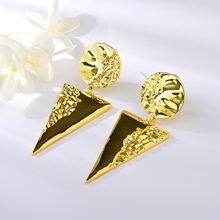 Show details for Dubai Gold Plated Dangle Earrings Online Only
