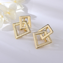 Show details for Best Selling Dubai Gold Plated Big Stud Earrings