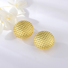 Show details for Affordable Zinc Alloy Gold Plated Big Stud Earrings from Trust-worthy Supplier
