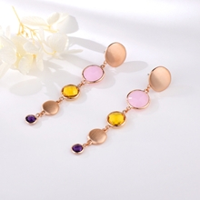 Show details for Funky Medium Colorful Dangle Earrings