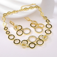 Picture of Famous Medium Gold Plated 2 Piece Jewelry Set