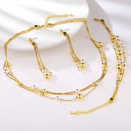 Show details for Dubai Medium 3 Piece Jewelry Set of Original Design