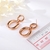 Picture of Inexpensive Zinc Alloy Rose Gold Plated Dangle Earrings from Reliable Manufacturer