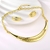 Picture of Hot Selling Gold Plated Zinc Alloy 2 Piece Jewelry Set Shopping