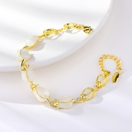 Picture of Zinc Alloy Flowers & Plants Fashion Bracelet from Certified Factory