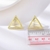 Picture of Zinc Alloy Gold Plated Stud Earrings with Unbeatable Quality