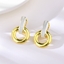 Show details for Featured Multi-tone Plated Classic Stud Earrings with Full Guarantee