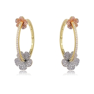 Picture of Luxury Gold Plated Big Hoop Earrings with Beautiful Craftmanship