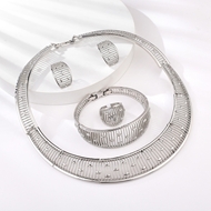Picture of Zinc Alloy Dubai 4 Piece Jewelry Set in Exclusive Design