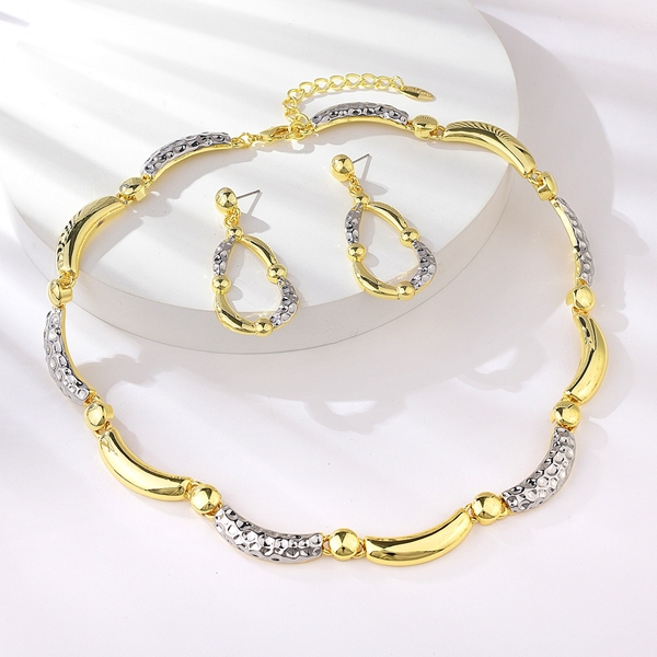 Picture of Bulk Multi-tone Plated Big 2 Piece Jewelry Set Exclusive Online
