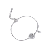 Picture of Nice Small Platinum Plated Fashion Bracelet