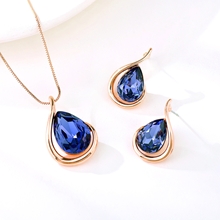 Show details for Inexpensive Rose Gold Plated Zinc Alloy 2 Piece Jewelry Set from Reliable Manufacturer