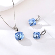 Picture of Classic Artificial Crystal 2 Piece Jewelry Set with Fast Delivery