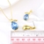 Picture of Zinc Alloy Pink Necklace and Earring Set with Full Guarantee