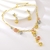 Picture of Hypoallergenic Multi-tone Plated Medium 2 Piece Jewelry Set with Easy Return