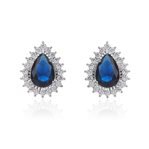 Picture of Nice Cubic Zirconia Luxury Stud Earrings with Price
