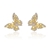 Picture of New Cubic Zirconia Big Stud Earrings