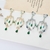 Picture of Hot Selling Green Copper or Brass Dangle Earrings Shopping