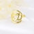 Picture of Pretty Big Gold Plated Fashion Ring