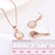 Picture of Bulk Rose Gold Plated White 2 Piece Jewelry Set Exclusive Online