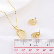 Picture of Best Selling Small White 2 Piece Jewelry Set