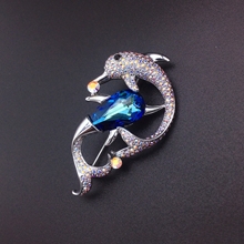 Show details for Most Popular Swarovski Element Zinc Alloy Brooche