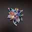 Show details for Nice Swarovski Element Colorful Brooche