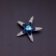 Show details for Platinum Plated Zinc Alloy Brooche with Speedy Delivery