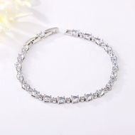 Show details for Need-Now White Cubic Zirconia Fashion Bracelet