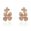 Show details for Trendy Gold Plated Big Dangle Earrings with No-Risk Refund
