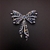 Picture of Designer Platinum Plated Small Brooche for Female