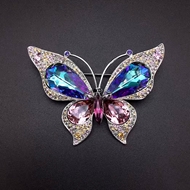 Show details for Platinum Plated Small Brooche at Super Low Price