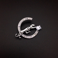 Show details for Purchase Platinum Plated Swarovski Element Brooche with Fast Shipping