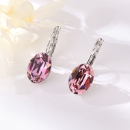 Show details for Zinc Alloy Platinum Plated Dangle Earrings with Worldwide Shipping