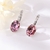 Picture of Zinc Alloy Platinum Plated Dangle Earrings with Worldwide Shipping