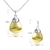 Picture of New Season Multi-tone Plated Zinc Alloy 2 Piece Jewelry Set with SGS/ISO Certification