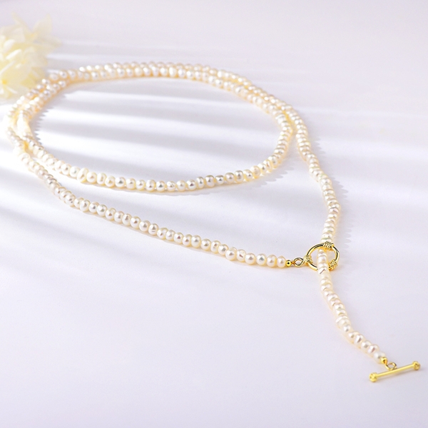 Picture of Affordable Gold Plated Copper or Brass Long Chain Necklace from Trust-worthy Supplier