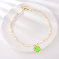 Picture of Featured Gold Plated Classic Short Chain Necklace with Full Guarantee