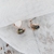 Picture of Medium Rose Gold Plated Stud Earrings of Original Design